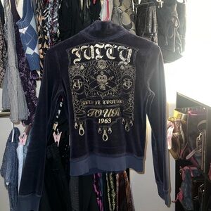 Juicy Couture Black Velvet Jacket